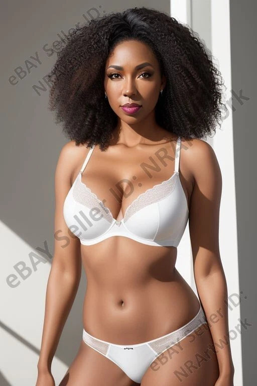 Lot of 10 Nia Carter Home Photos 4x6 (Nude Model Female Art) Pin Up Girl Set 2