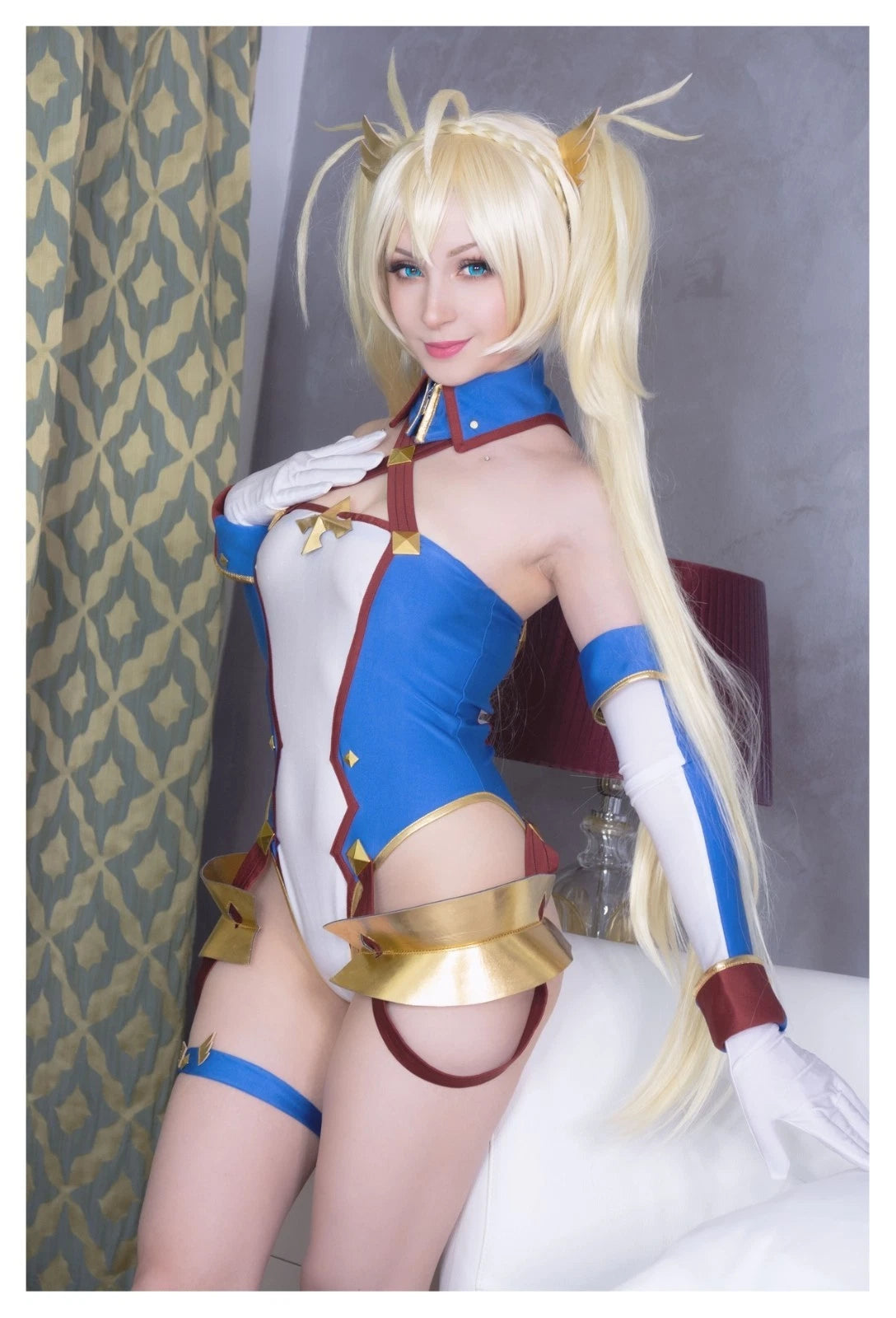 Lot of 10 Shiro Kitsune Bradamante Fate Stay Cosplay 4x6 Photos Nude Model Set 2