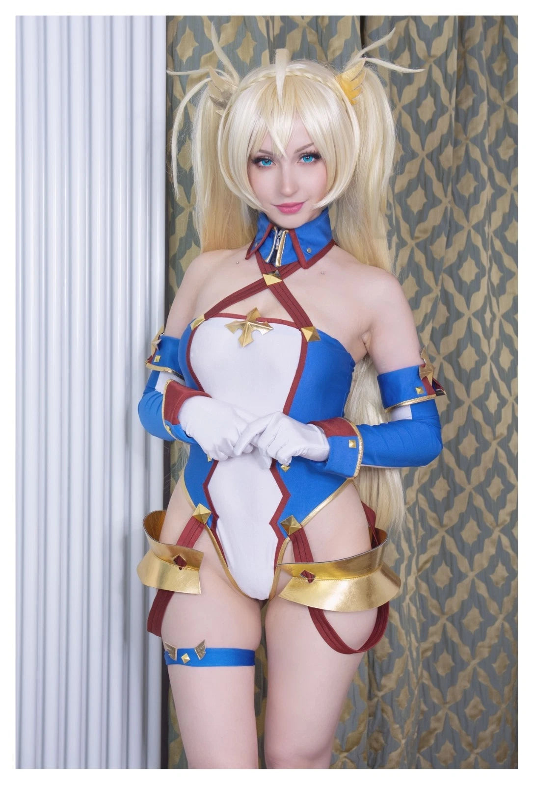 Lot of 10 Shiro Kitsune Bradamante Fate Stay Cosplay 4x6 Photos Nude Model Set 1