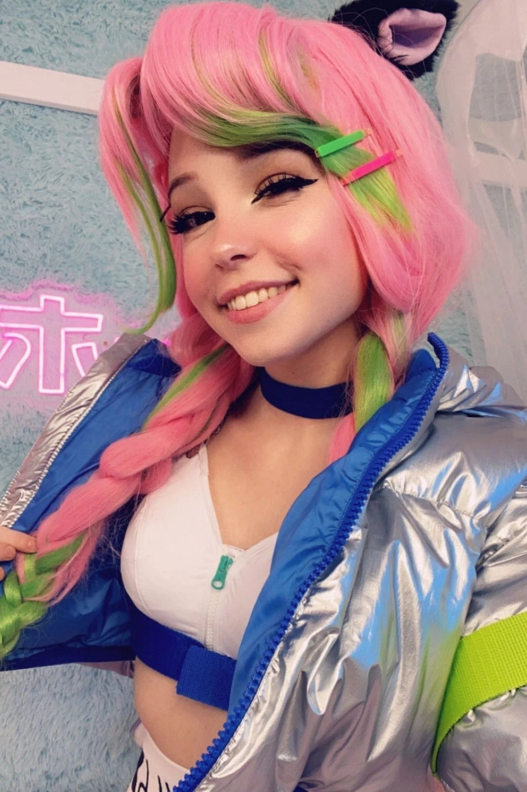 Lot of 40 Belle Delphine 4x6 Color Photos Mitsuri Demon Slayer Nude Model