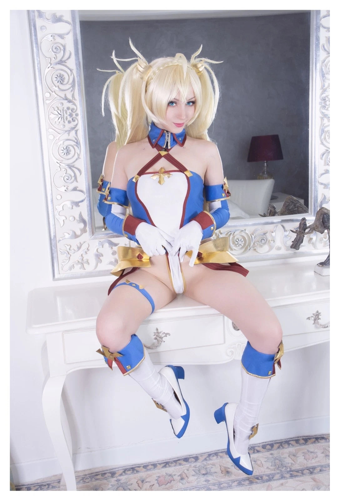 Lot of 10 Shiro Kitsune Bradamante Fate Stay Cosplay 4x6 Photos Nude Model Set 3