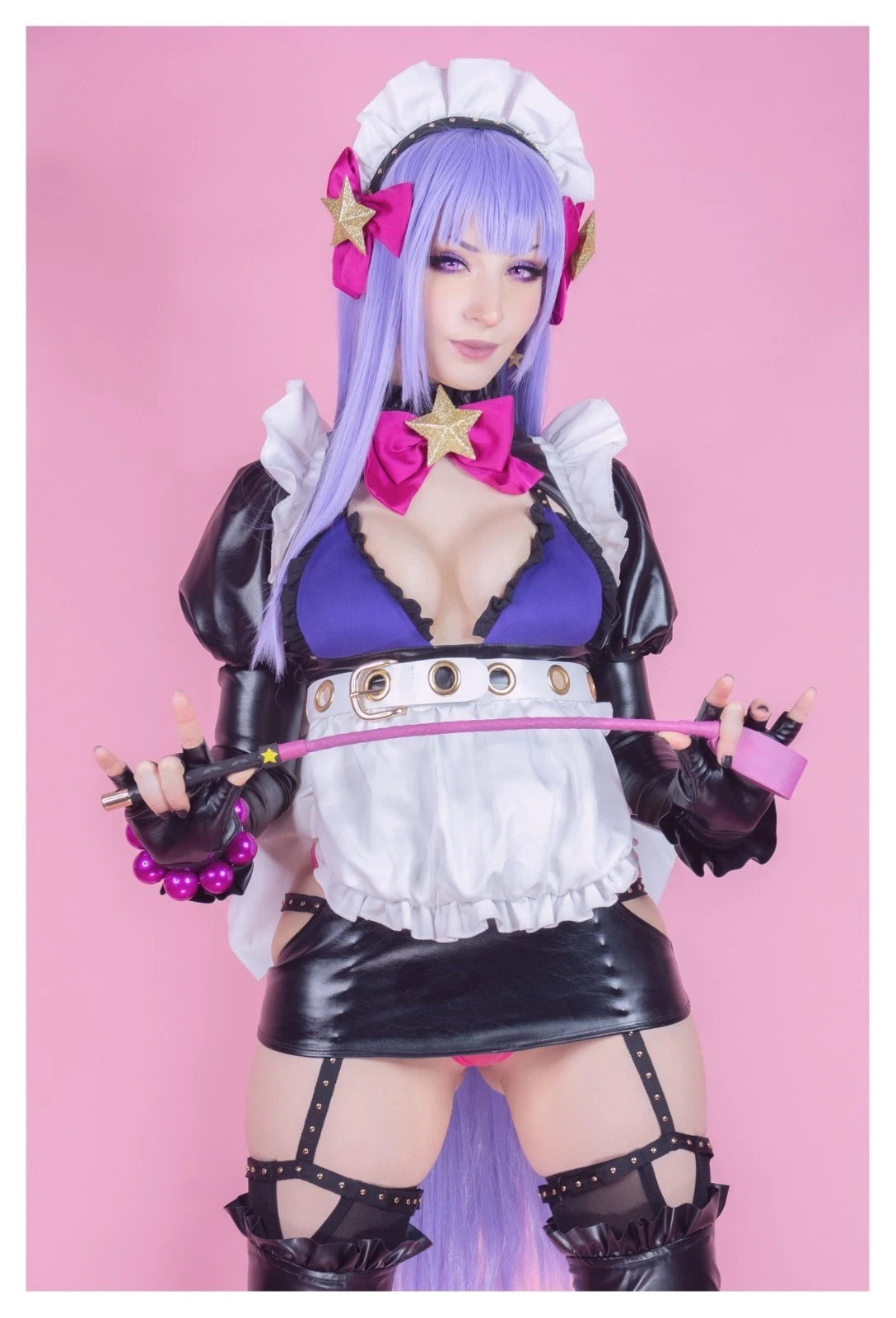 Lot of 10 Shiro Kitsune BB Maid Fate Cosplay 4x6 Photos Nude Model Set 1
