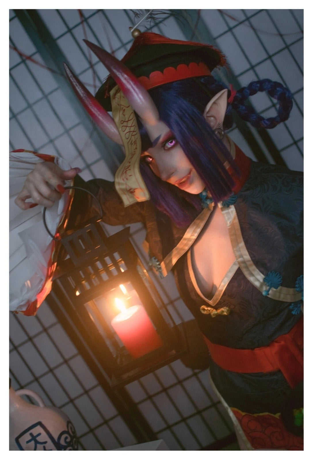 Lot of 10 Shiro Kitsune Jiangshi Shuten Douji Cosplay 4x6 Photos Nude Model Set2