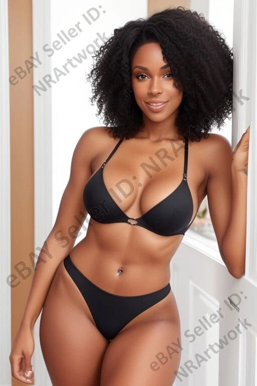 Lot of 10 Nia Carter Home Photos 4x6 (Nude Model Female Art) Pin Up Girl Set 1