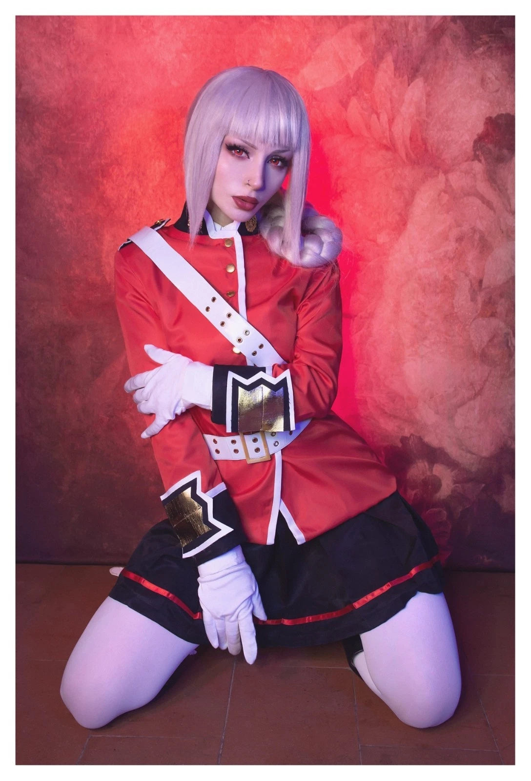 Lot of 10 Shiro Kitsune Florence Nightingale Cosplay 4x6 Photos Nude Model Set 1